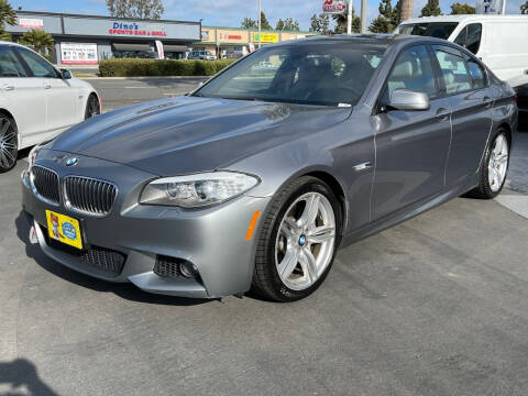 2013 BMW 5 Series for sale at CARSTER in Huntington Beach CA