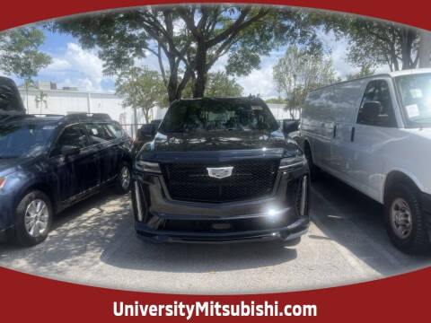 2023 Cadillac Escalade-V ESV for sale at University Mitsubishi in Davie FL