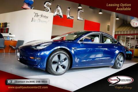 2018 Tesla Model 3 for sale at Quality Auto Center of Springfield in Springfield NJ