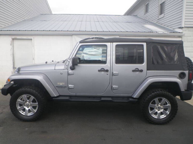 2014 Jeep Wrangler Unlimited for sale at VICTORY AUTO in Lewistown PA