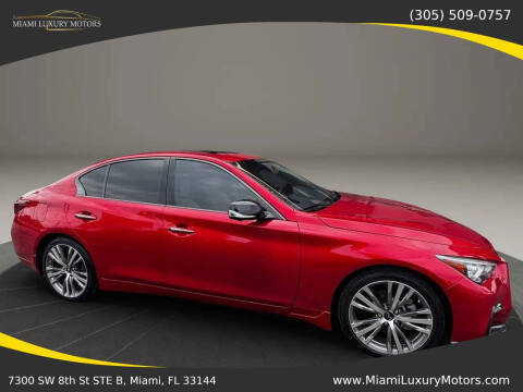 2023 Infiniti Q50 Sensory