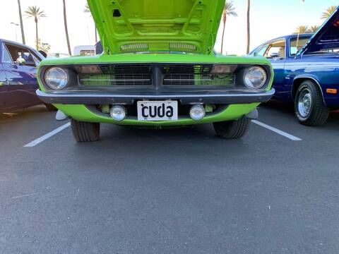 1970 Plymouth Cuda 440 Six Pac for sale at AZ Classic Rides in Scottsdale AZ