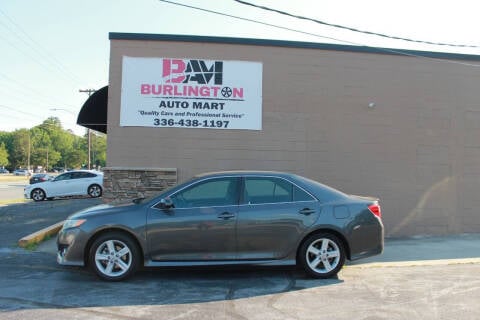 2012 Toyota Camry for sale at Burlington Auto Mart in Burlington NC