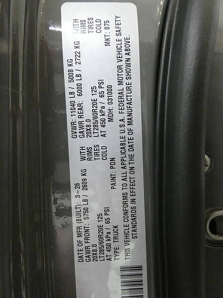 2026 RAM 2500