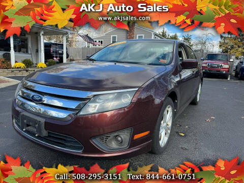 2012 Ford Fusion for sale at AKJ Auto Sales in West Wareham MA