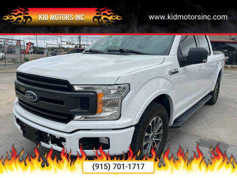 2018 Ford F-150 for sale at Kid Motors Inc in El Paso TX