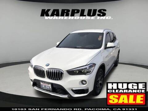 2018 BMW X1 for sale at Karplus Warehouse in Pacoima CA