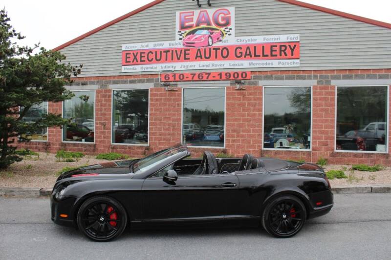 2011 Bentley Continental for sale at EXECUTIVE AUTO GALLERY INC in Walnutport PA
