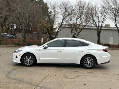 2022 Hyundai Sonata Hybrid Blue