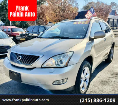 2008 Lexus RX 350 for sale at Frank Paikin Auto in Glenside PA