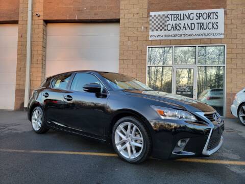2015 Lexus CT 200h for sale at STERLING SPORTS CARS AND TRUCKS in Sterling VA