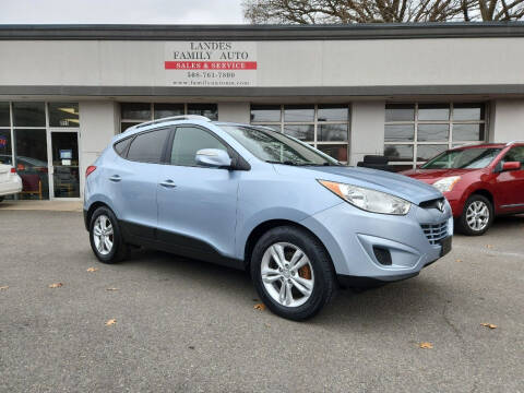 2012 Hyundai Tucson for sale at Landes Family Auto Sales in Attleboro MA