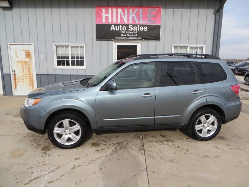 2010 Subaru Forester for sale at Hinkle Auto Sales in Mount Pleasant IA