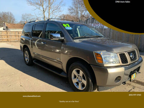 2007 Nissan Armada for sale at DNA Auto Sales in Rockford IL