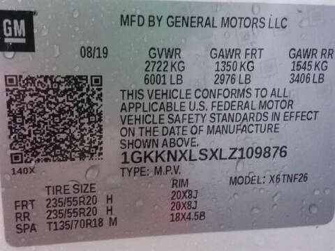 2020 GMC Acadia Denali