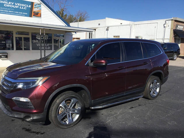 2017 Honda Pilot for sale at Smiley Vehicle Group in Lebanon, OH