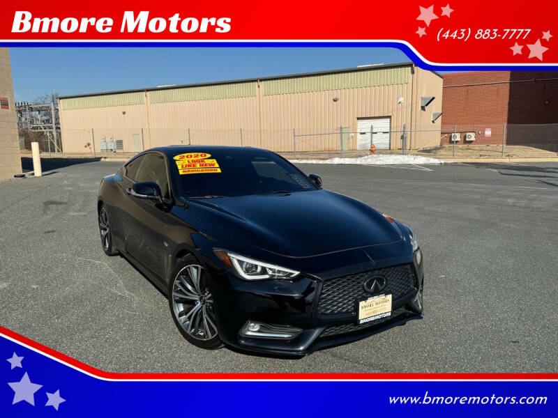 2020 Infiniti Q60 for sale at Bmore Motors in Baltimore MD