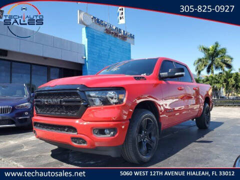 2021 RAM 1500 for sale at Tech Auto Sales in Hialeah FL