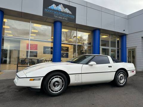 1984 Chevrolet Corvette for sale at Rocky Mountain Motors LTD in Englewood CO