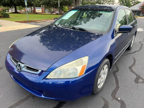 2005 Honda Accord for sale at Explorer Auto Sales in Selma NC