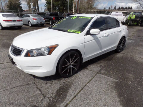 2010 Honda Accord for sale at Gold Key Motors in Centralia WA