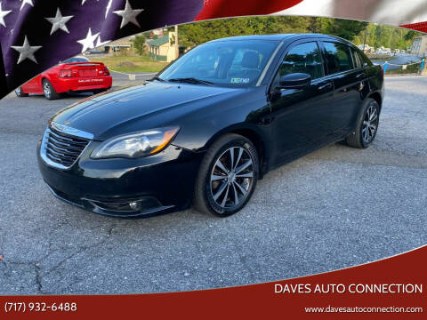 2012 Chrysler 200 for sale at DAVES AUTO CONNECTION in Etters PA
