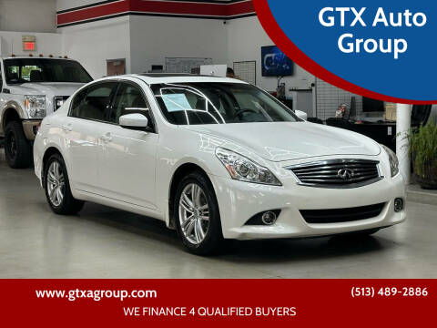 2013 Infiniti G37 Sedan for sale at GTX Auto Group in West Chester OH