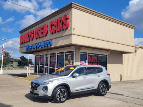 2019 Hyundai Santa Fe for sale at Mario's Houston in Houston TX