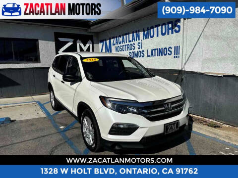 2016 Honda Pilot for sale at Ontario Auto Square in Ontario CA