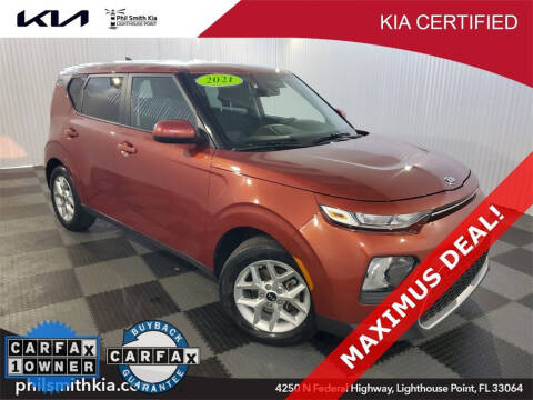 2021 Kia Soul for sale at PHIL SMITH AUTOMOTIVE GROUP - Phil Smith Kia in Lighthouse Point FL