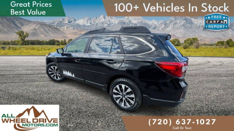 2017 Subaru Outback 2.5i Limited