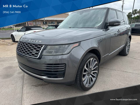 2018 Land Rover Range Rover Supercharged