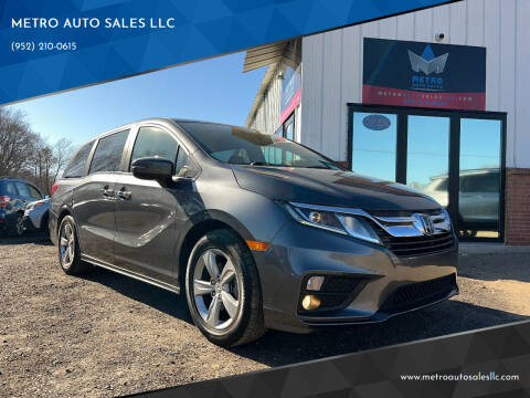 2018 Honda Odyssey for sale at METRO AUTO SALES LLC in Lino Lakes MN