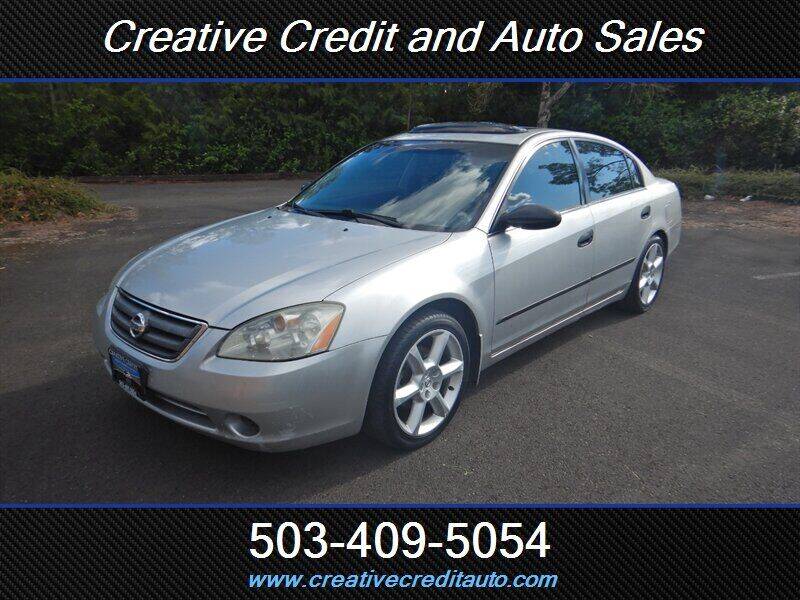 2003 Nissan Altima for sale at Creative Credit & Auto Sales in Salem OR