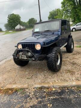 2004 Jeep Wrangler for sale at Scott Sales & Service LLC in Brownstown IN