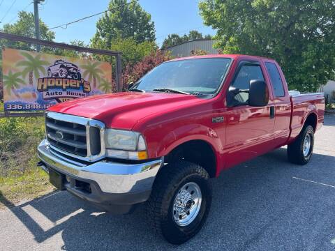 2003 Ford F-250 Super Duty for sale at Hooper's Auto House LLC in Wilmington NC