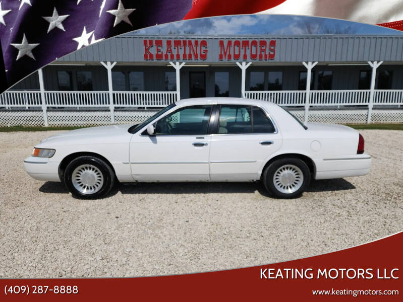 2001 Mercury Grand Marquis for sale at KEATING MOTORS LLC in Sour Lake TX