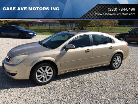 2007 Saturn Aura for sale at CASE AVE MOTORS INC in Akron OH