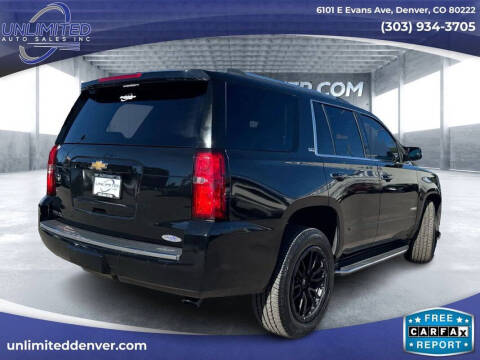 2016 Chevrolet Tahoe LTZ