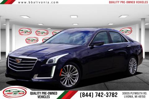 2015 Cadillac CTS for sale at Best Bet Auto in Livonia MI