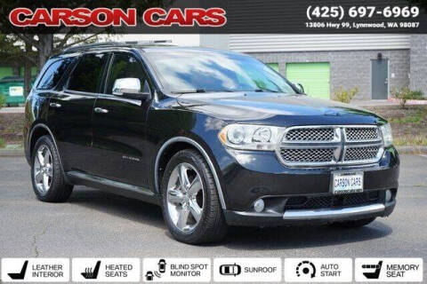 2012 Dodge Durango for sale at Carson Cars in Lynnwood WA