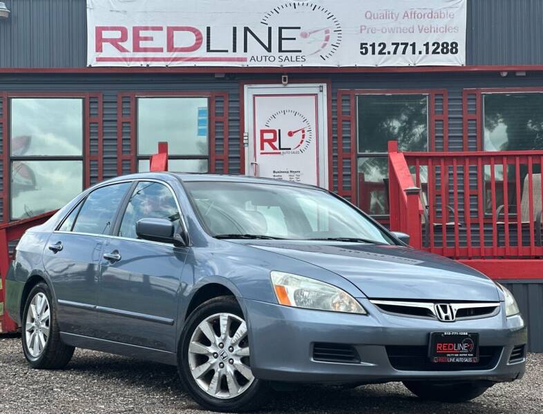 2007 Honda Accord for sale at REDLINE AUTO SALES LLC in Cedar Creek TX