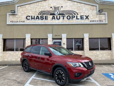 2019 Nissan Pathfinder for sale at CHASE AUTOPLEX in Lancaster TX