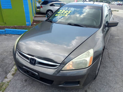 2006 Honda Accord for sale at Autos by Tom in Largo FL