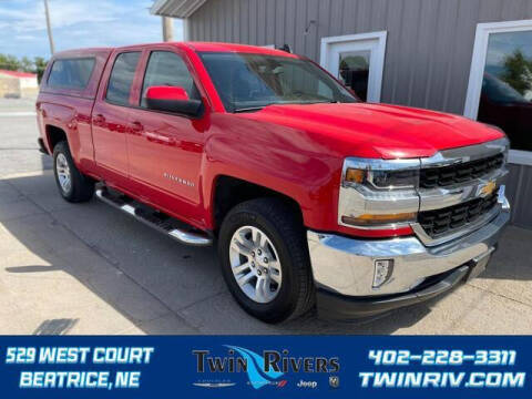 2018 Chevrolet Silverado 1500 for sale at TWIN RIVERS CHRYSLER JEEP DODGE RAM in Beatrice NE