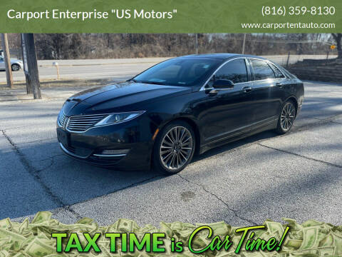 2015 Lincoln MKZ Hybrid for sale at Carport Enterprise "US Motors" in Kansas City MO