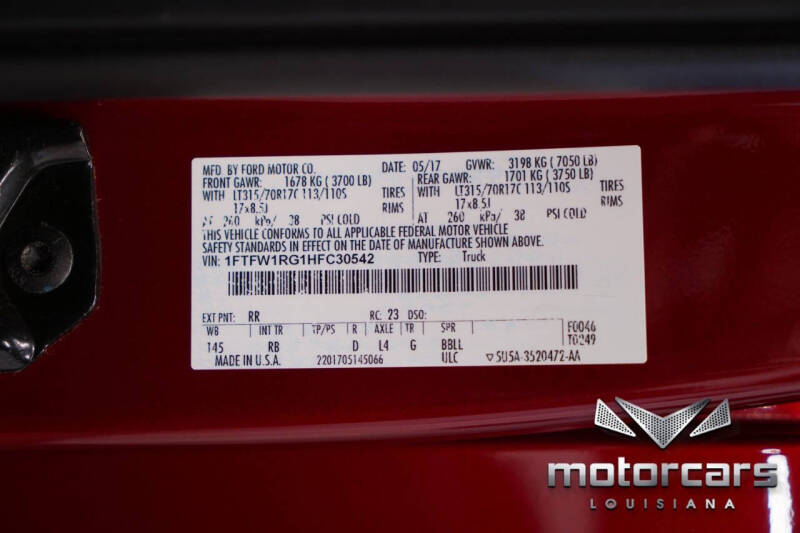 2017 Ford F-150 Raptor