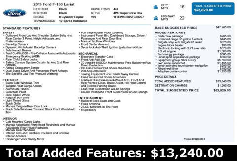 2019 Ford F-150 Lariat