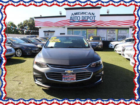 2018 Chevrolet Malibu for sale at American Auto Depot in Modesto CA