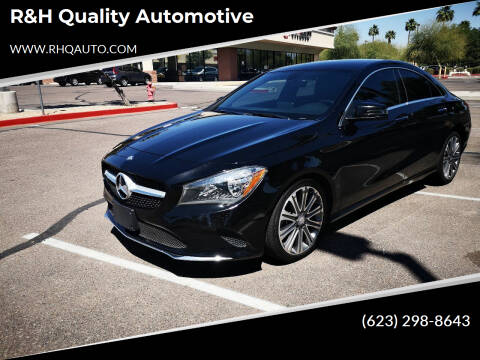 2017 Mercedes-Benz CLA for sale at R&H Quality Automotive in Avondale AZ